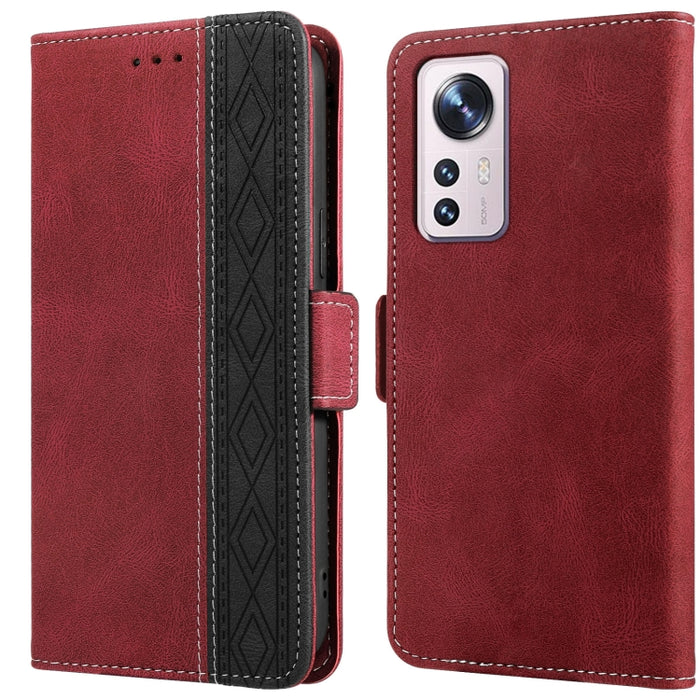 Estuche para teléfono de cuero RFID con costuras laterales magnéticas, For Xiaomi Redmi 9, For Xiaomi Redmi 9A, For Xiaomi Redmi 9C, For Xiaomi Redmi 9T, For Xiaomi Redmi Note 9 Pro 4G / 9S, For Xiaomi Redmi Note 9 / 10X, For Xiaomi Redmi Note 9T 5G   ...