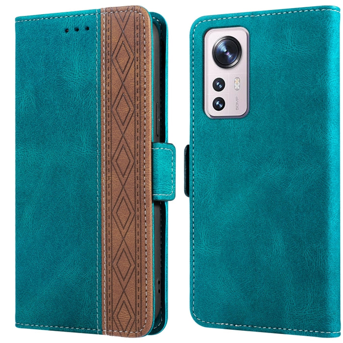 Estuche para teléfono de cuero RFID con costuras laterales magnéticas, For Xiaomi Redmi 9, For Xiaomi Redmi 9A, For Xiaomi Redmi 9C, For Xiaomi Redmi 9T, For Xiaomi Redmi Note 9 Pro 4G / 9S, For Xiaomi Redmi Note 9 / 10X, For Xiaomi Redmi Note 9T 5G   ...