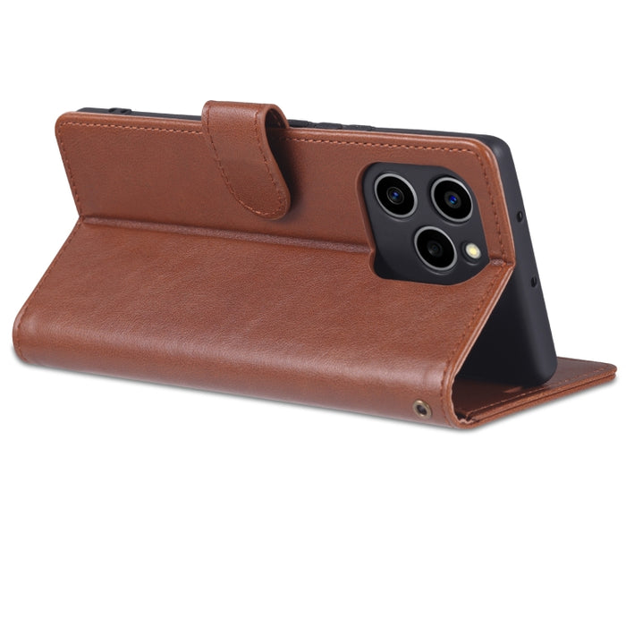 AZNS Estuche para teléfono de cuero con textura de piel de oveja, For Honor 60 SE, For Xiaomi Redmi K50 / K50 Pro