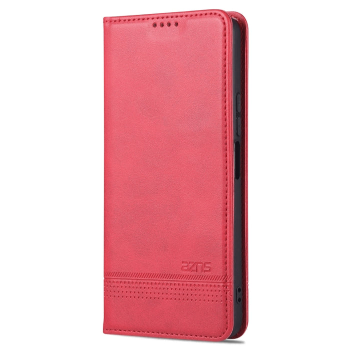 Estuche para teléfono de cuero con textura de becerro magnético AZNS, For Xiaomi Redmi K40S, For Xiaomi Redmi K50 / K50 Pro, For Samsung Galaxy A23 5G
