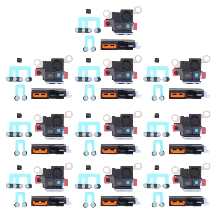 10 piezas de malla a prueba de polvo para altavoces con marco, For iPhone 13, For iPhone 13 mini, For iPhone 13 Pro, For iPhone 13 Pro Max