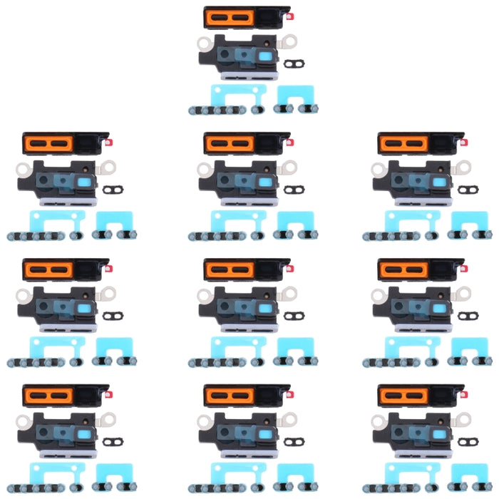 10 piezas de malla a prueba de polvo para altavoces con marco, For iPhone 13, For iPhone 13 mini, For iPhone 13 Pro, For iPhone 13 Pro Max