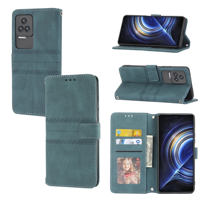 Estuche de cuero para teléfono con tapa horizontal con hebilla magnética a rayas en relieve, For Fujitsu Arrows F-52B, For OPPO A96 5G, For OPPO Reno7 5G, For OPPO Reno7 SE 5G, For OPPO Find X5, For OPPO Find X5 Pro, For OPPO Realme 9 Pro+             ...
