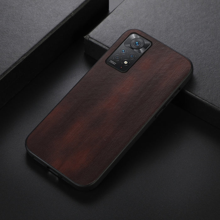 Funda de teléfono PU con textura de vaca amarilla, For Xiaomi Redmi Note 11 Pro Global, For Samsung Galaxy A23 4G, For Samsung Galaxy A33 5G, For Samsung Galaxy A53 5G, For Samsung Galaxy A73 5G