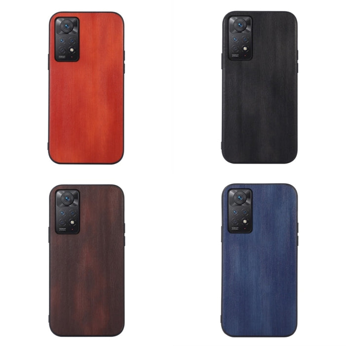 Funda de teléfono PU con textura de vaca amarilla, For Xiaomi Redmi Note 11 Pro Global, For Samsung Galaxy A23 4G, For Samsung Galaxy A33 5G, For Samsung Galaxy A53 5G, For Samsung Galaxy A73 5G