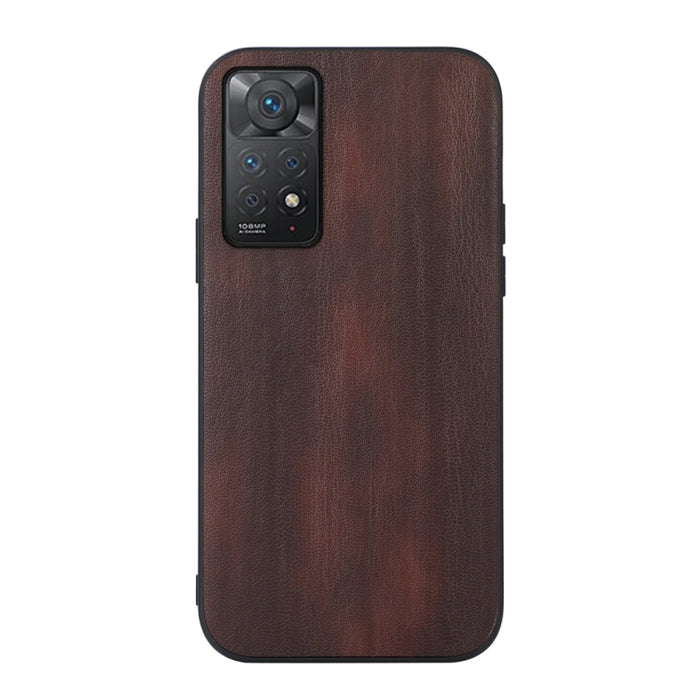 Funda de teléfono PU con textura de vaca amarilla, For Xiaomi Redmi Note 11 Pro Global, For Samsung Galaxy A23 4G, For Samsung Galaxy A33 5G, For Samsung Galaxy A53 5G, For Samsung Galaxy A73 5G
