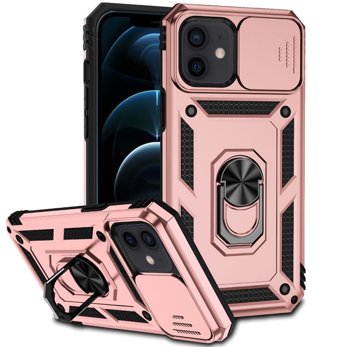 Estuche para teléfono con soporte deslizante Camshield, For iPhone XR, For iPhone XS / X, For iPhone XS Max, For iPhone 12 mini, For iPhone SE 2022 / SE 2020 / 8 / 7 / 6, For iPhone 8 Plus / 7 Plus / 6 Plus