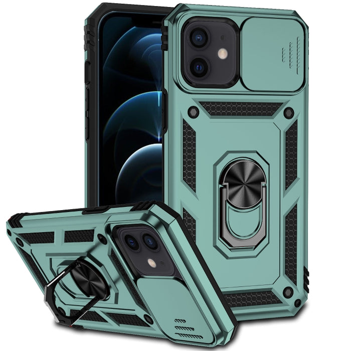 Estuche para teléfono con soporte deslizante Camshield, For iPhone XR, For iPhone XS / X, For iPhone XS Max, For iPhone 12 mini, For iPhone SE 2022 / SE 2020 / 8 / 7 / 6, For iPhone 8 Plus / 7 Plus / 6 Plus
