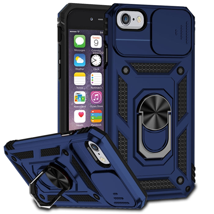Estuche para teléfono con soporte deslizante Camshield, For iPhone XR, For iPhone XS / X, For iPhone XS Max, For iPhone 12 mini, For iPhone SE 2022 / SE 2020 / 8 / 7 / 6, For iPhone 8 Plus / 7 Plus / 6 Plus