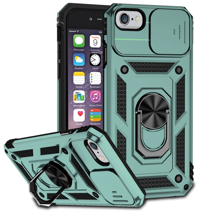 Estuche para teléfono con soporte deslizante Camshield, For iPhone XR, For iPhone XS / X, For iPhone XS Max, For iPhone 12 mini, For iPhone SE 2022 / SE 2020 / 8 / 7 / 6, For iPhone 8 Plus / 7 Plus / 6 Plus