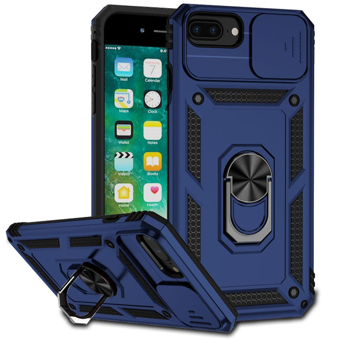 Estuche para teléfono con soporte deslizante Camshield, For iPhone XR, For iPhone XS / X, For iPhone XS Max, For iPhone 12 mini, For iPhone SE 2022 / SE 2020 / 8 / 7 / 6, For iPhone 8 Plus / 7 Plus / 6 Plus