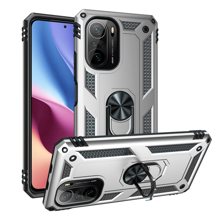 Funda para teléfono TPU + PC a prueba de golpes con soporte giratorio de 360 grados, For Xiaomi Poco F3, For Xiaomi Redmi 10C, For Xiaomi Redmi Note 11 Pro, For Xiaomi Redmi Note 11S