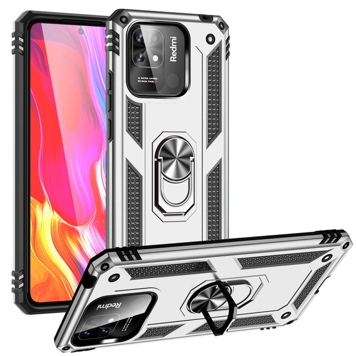 Funda para teléfono TPU + PC a prueba de golpes con soporte giratorio de 360 grados, For Xiaomi Poco F3, For Xiaomi Redmi 10C, For Xiaomi Redmi Note 11 Pro, For Xiaomi Redmi Note 11S