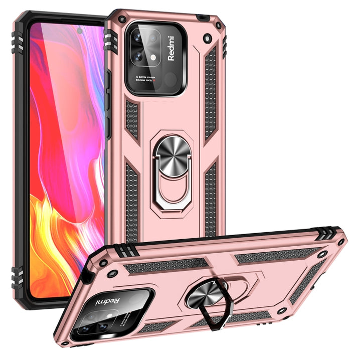 Funda para teléfono TPU + PC a prueba de golpes con soporte giratorio de 360 grados, For Xiaomi Poco F3, For Xiaomi Redmi 10C, For Xiaomi Redmi Note 11 Pro, For Xiaomi Redmi Note 11S