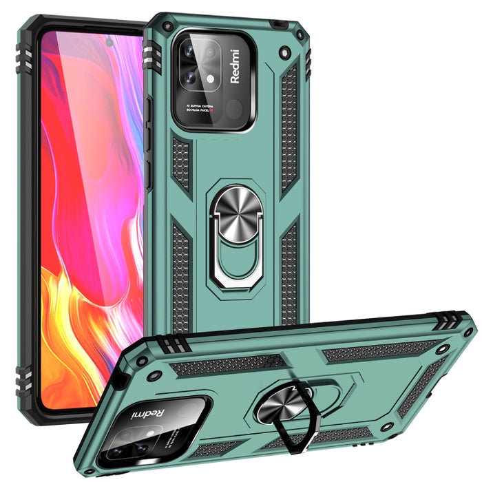 Funda para teléfono TPU + PC a prueba de golpes con soporte giratorio de 360 grados, For Xiaomi Poco F3, For Xiaomi Redmi 10C, For Xiaomi Redmi Note 11 Pro, For Xiaomi Redmi Note 11S