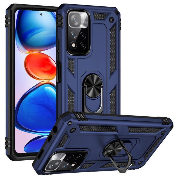 Funda para teléfono TPU + PC a prueba de golpes con soporte giratorio de 360 grados, For Xiaomi Poco F3, For Xiaomi Redmi 10C, For Xiaomi Redmi Note 11 Pro, For Xiaomi Redmi Note 11S