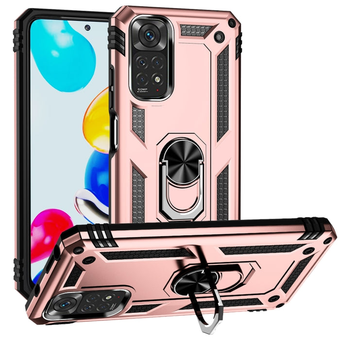 Funda para teléfono TPU + PC a prueba de golpes con soporte giratorio de 360 grados, For Xiaomi Poco F3, For Xiaomi Redmi 10C, For Xiaomi Redmi Note 11 Pro, For Xiaomi Redmi Note 11S