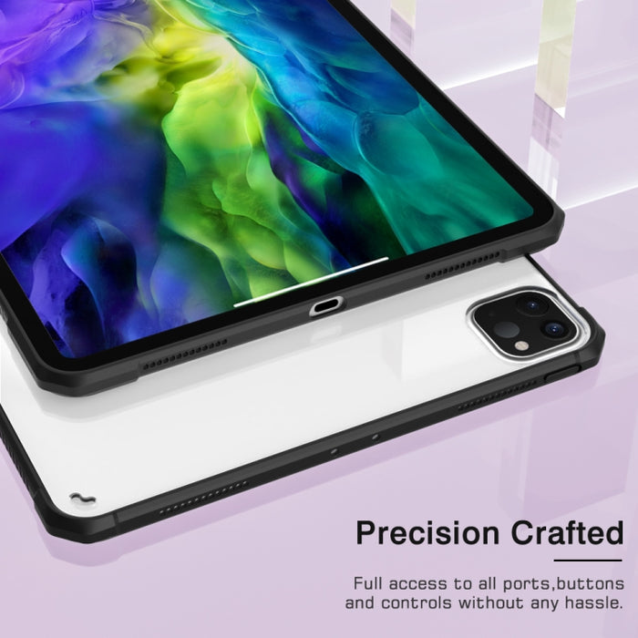 PC+TPU Funda transparente para tableta a prueba de golpes, For iPad Pro 12.9 inch 2020