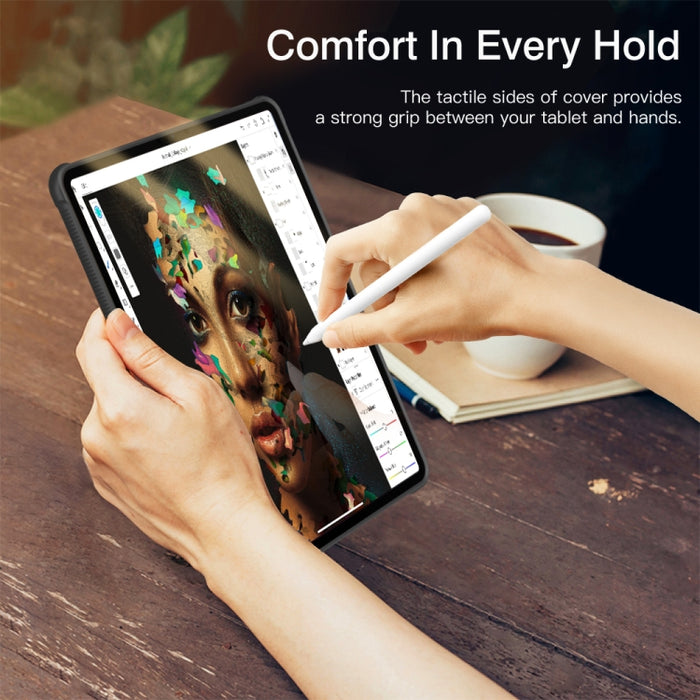 PC+TPU Funda transparente para tableta a prueba de golpes, For iPad Pro 12.9 inch 2020