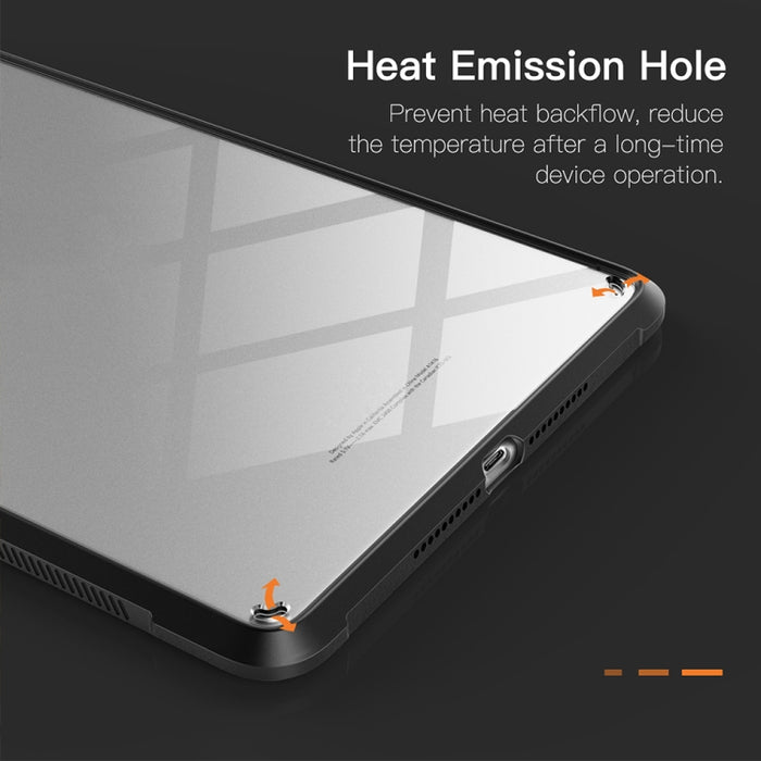 PC+TPU Funda transparente para tableta a prueba de golpes, For iPad mini 2019, For iPad 10.2 inch 2021 / 2019