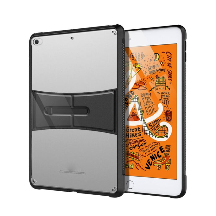 Funda transparente para tableta con soporte PC+TPU