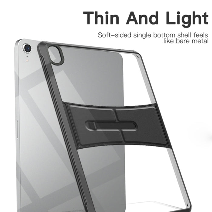 Funda transparente para tableta con soporte PC+TPU