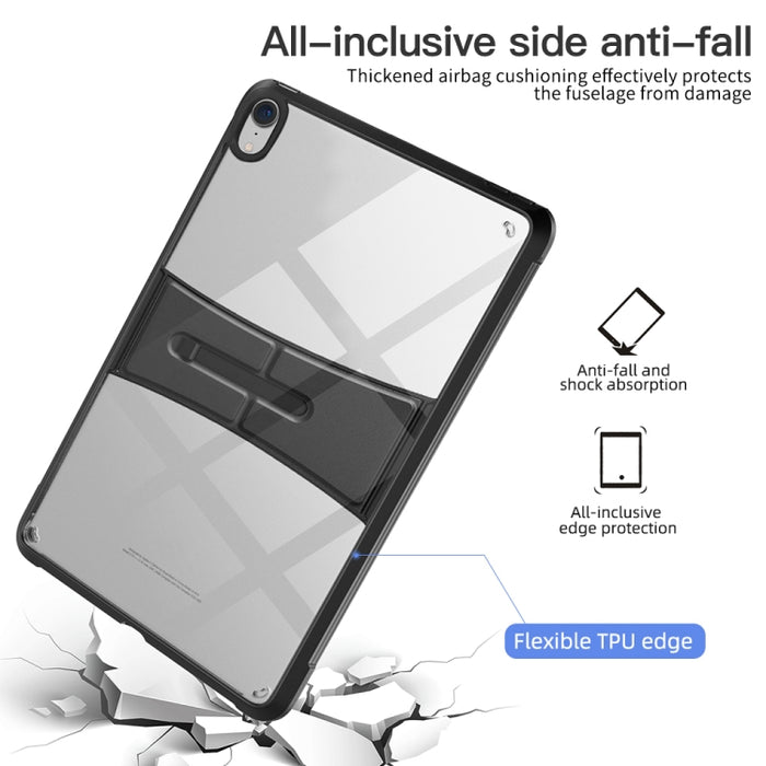 Funda transparente para tableta con soporte PC+TPU