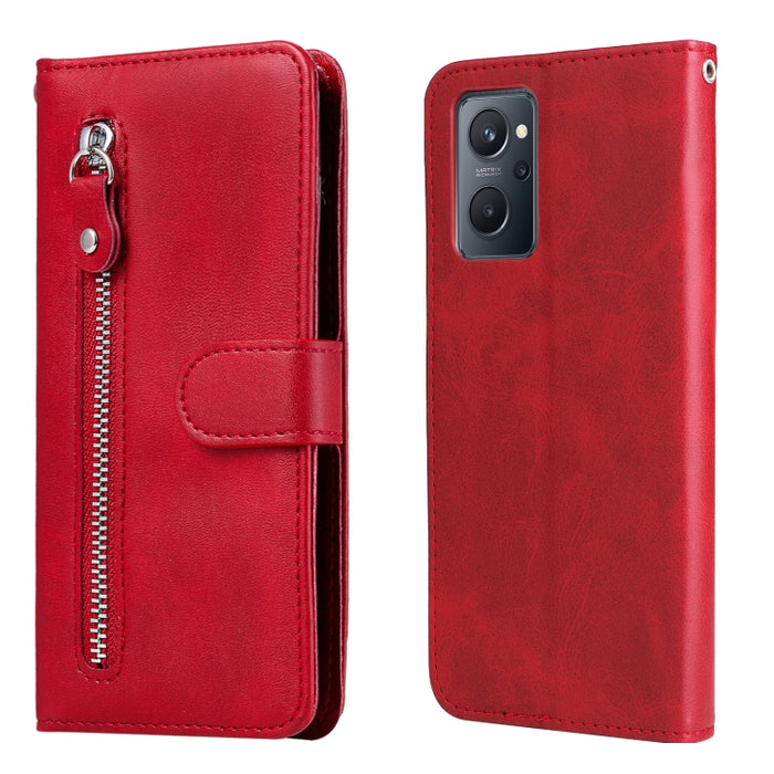 Estuche de cuero con tapa horizontal y cremallera con textura de becerro a la moda, For Xiaomi Redmi Note 11 4G(Global), For Xiaomi Redmi Note 11 Pro 4G, For OPPO Realme 9i/A36 4G/A96 4G/K10 4G/A76 4G / A36 4G / A76 4G(Global)                          ...
