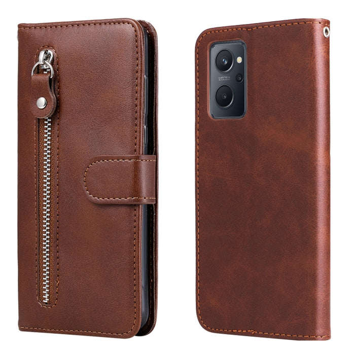 Estuche de cuero con tapa horizontal y cremallera con textura de becerro a la moda, For Xiaomi Redmi Note 11 4G(Global), For Xiaomi Redmi Note 11 Pro 4G, For OPPO Realme 9i/A36 4G/A96 4G/K10 4G/A76 4G / A36 4G / A76 4G(Global)                          ...