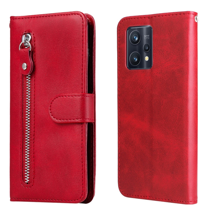 Estuche de cuero con tapa horizontal y cremallera con textura de becerro a la moda, For Xiaomi Redmi Note 11 4G(Global), For Xiaomi Redmi Note 11 Pro 4G, For OPPO Realme 9i/A36 4G/A96 4G/K10 4G/A76 4G / A36 4G / A76 4G(Global)                          ...