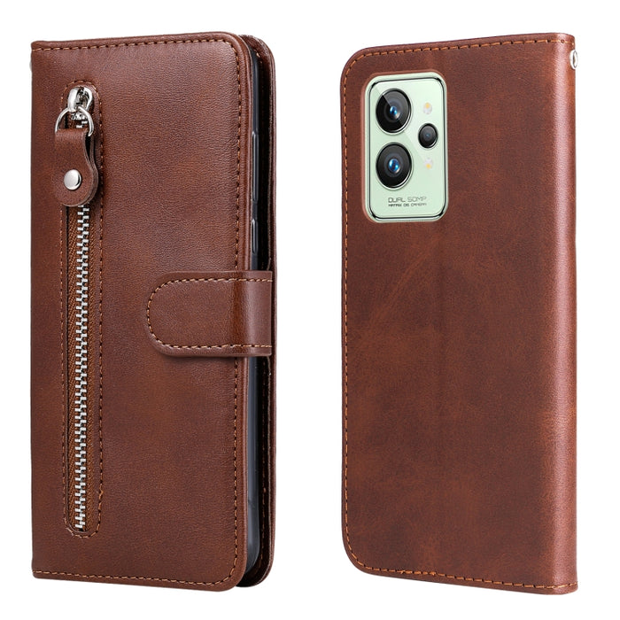 Estuche de cuero con tapa horizontal y cremallera con textura de becerro a la moda, For Xiaomi Redmi Note 11 4G(Global), For Xiaomi Redmi Note 11 Pro 4G, For OPPO Realme 9i/A36 4G/A96 4G/K10 4G/A76 4G / A36 4G / A76 4G(Global)                          ...