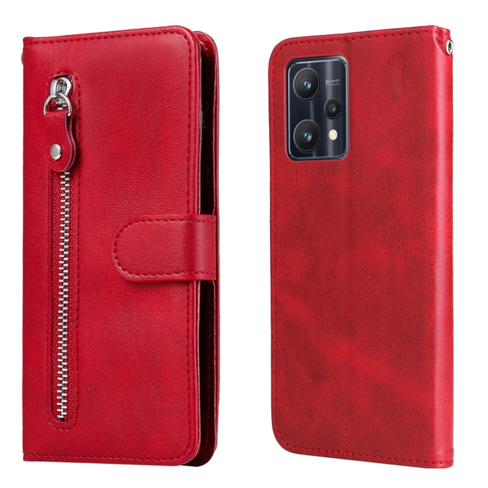 Estuche de cuero con tapa horizontal y cremallera con textura de becerro a la moda, For Xiaomi Redmi Note 11 4G(Global), For Xiaomi Redmi Note 11 Pro 4G, For OPPO Realme 9i/A36 4G/A96 4G/K10 4G/A76 4G / A36 4G / A76 4G(Global)                          ...
