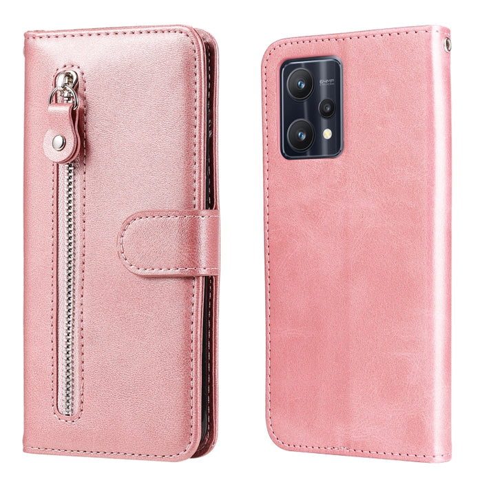 Estuche de cuero con tapa horizontal y cremallera con textura de becerro a la moda, For Xiaomi Redmi Note 11 4G(Global), For Xiaomi Redmi Note 11 Pro 4G, For OPPO Realme 9i/A36 4G/A96 4G/K10 4G/A76 4G / A36 4G / A76 4G(Global)                          ...