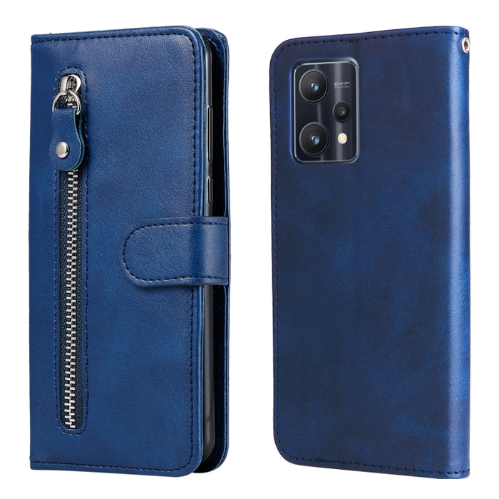 Estuche de cuero con tapa horizontal y cremallera con textura de becerro a la moda, For Xiaomi Redmi Note 11 4G(Global), For Xiaomi Redmi Note 11 Pro 4G, For OPPO Realme 9i/A36 4G/A96 4G/K10 4G/A76 4G / A36 4G / A76 4G(Global)                          ...