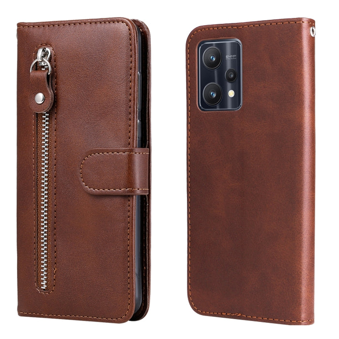 Estuche de cuero con tapa horizontal y cremallera con textura de becerro a la moda, For Xiaomi Redmi Note 11 4G(Global), For Xiaomi Redmi Note 11 Pro 4G, For OPPO Realme 9i/A36 4G/A96 4G/K10 4G/A76 4G / A36 4G / A76 4G(Global)                          ...