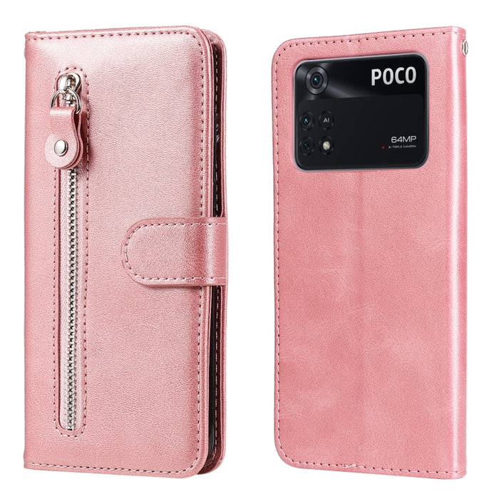 Estuche de cuero con tapa horizontal y cremallera con textura de becerro a la moda, For Xiaomi Redmi Note 11 4G(Global), For Xiaomi Redmi Note 11 Pro 4G, For OPPO Realme 9i/A36 4G/A96 4G/K10 4G/A76 4G / A36 4G / A76 4G(Global)                          ...