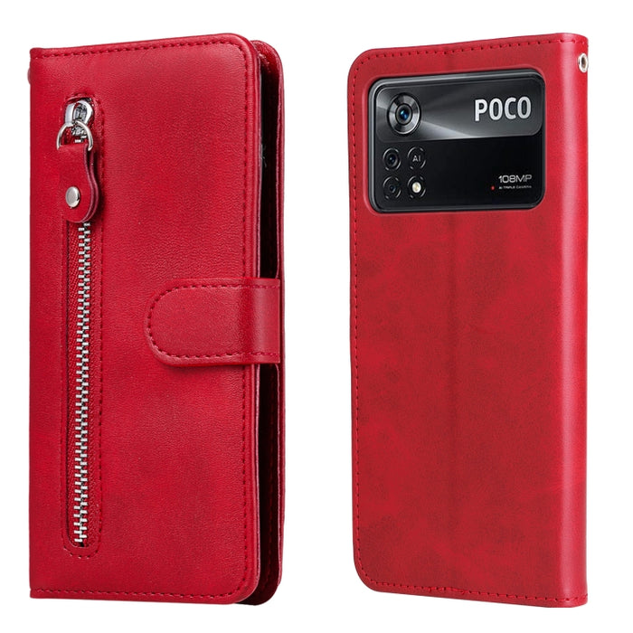 Estuche de cuero con tapa horizontal y cremallera con textura de becerro a la moda, For Xiaomi Redmi Note 11 4G(Global), For Xiaomi Redmi Note 11 Pro 4G, For OPPO Realme 9i/A36 4G/A96 4G/K10 4G/A76 4G / A36 4G / A76 4G(Global)                          ...