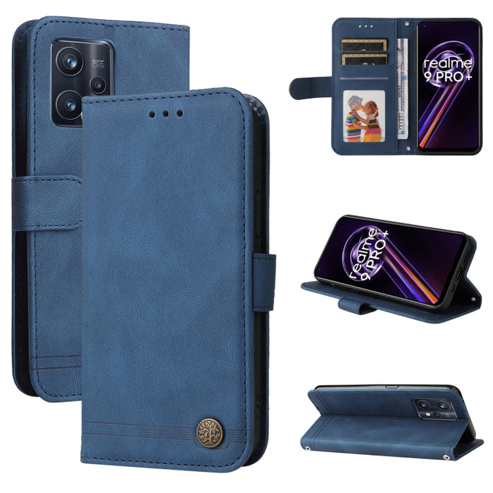 Skin Feel Life Tree Funda de cuero con tapa horizontal y botón de metal, For Xiaomi Redmi Note 11 4G(Global), For Xiaomi Redmi Note 11 Pro 4G, For OPPO Realme 9i / A36 4G / A76 4G(Global), For OPPO Realme GT2 Pro, For OPPO Realme 9 Pro+                ...