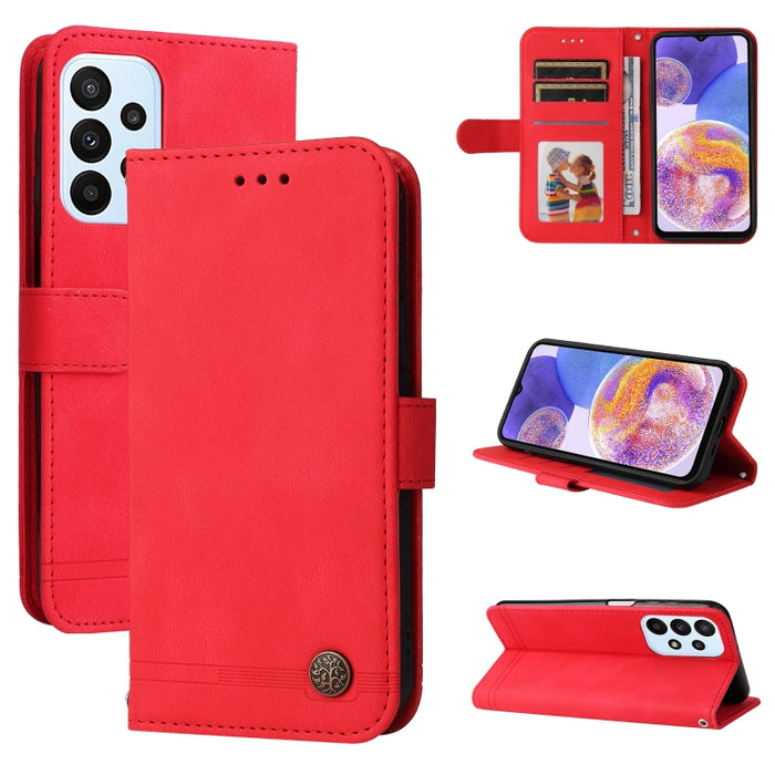 Skin Feel Life Tree Funda de cuero con tapa horizontal y botón de metal, For Xiaomi Redmi Note 11 4G(Global), For Xiaomi Redmi Note 11 Pro 4G, For OPPO Realme 9i / A36 4G / A76 4G(Global), For OPPO Realme GT2 Pro, For OPPO Realme 9 Pro+                ...