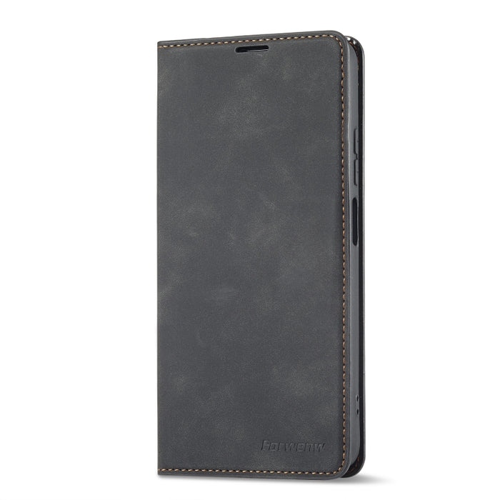 Forwenw Dream Series Funda para teléfono de cuero con fuerte magnetismo y borde de aceite, For Xiaomi Poco X4 Pro 5G, For Xiaomi Redmi Note 11 4G Global, For Xiaomi Redmi Note 11 Pro 4G Global