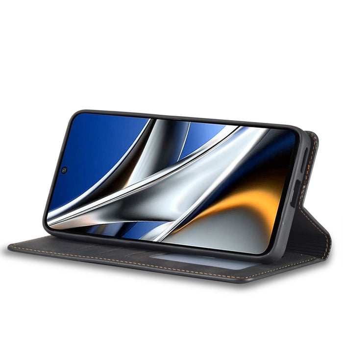 Forwenw Dream Series Funda para teléfono de cuero con fuerte magnetismo y borde de aceite, For Xiaomi Poco X4 Pro 5G, For Xiaomi Redmi Note 11 4G Global, For Xiaomi Redmi Note 11 Pro 4G Global