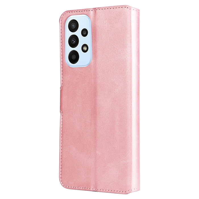 Estuche de cuero con tapa horizontal PU + TPU con textura clásica de becerro, For Samsung Galaxy A23 4G/M23/F23, For vivo Y15S 2021/Y15A, For Xiaomi Poco M4 Pro, For Xiaomi Poco X4 Pro 5G, For OPPO Find X5, For OPPO Find X5 Pro