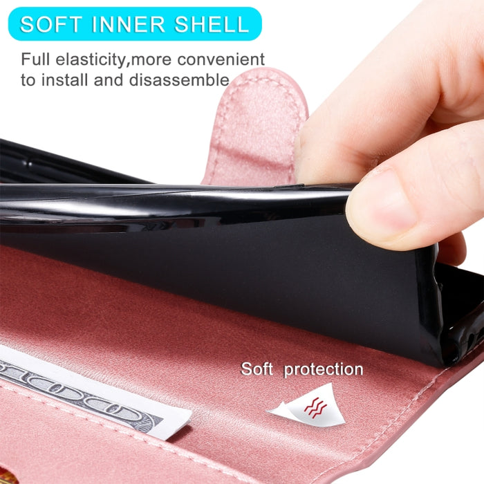 Estuche de cuero con tapa horizontal PU + TPU con textura clásica de becerro, For Samsung Galaxy A23 4G/M23/F23, For vivo Y15S 2021/Y15A, For Xiaomi Poco M4 Pro, For Xiaomi Poco X4 Pro 5G, For OPPO Find X5, For OPPO Find X5 Pro