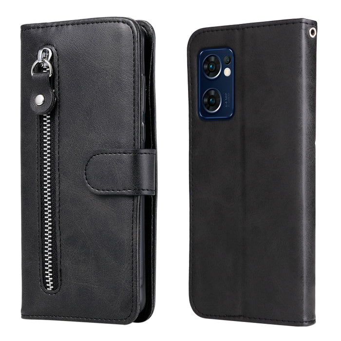 Estuche de cuero con tapa horizontal y cremallera con textura de becerro a la moda, For Xiaomi Redmi 10C 4G / Redmi 10 India, For Honor 50 SE / Huawei Nova 9 SE, For OPPO Reno7 5G / Find X5 Lite International Version, For OPPO Find X5                  ...