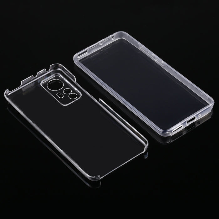 Estuche para teléfono transparente de doble cara ultrafino PC + TPU, For Xiaomi 12, For Xiaomi 12 Pro