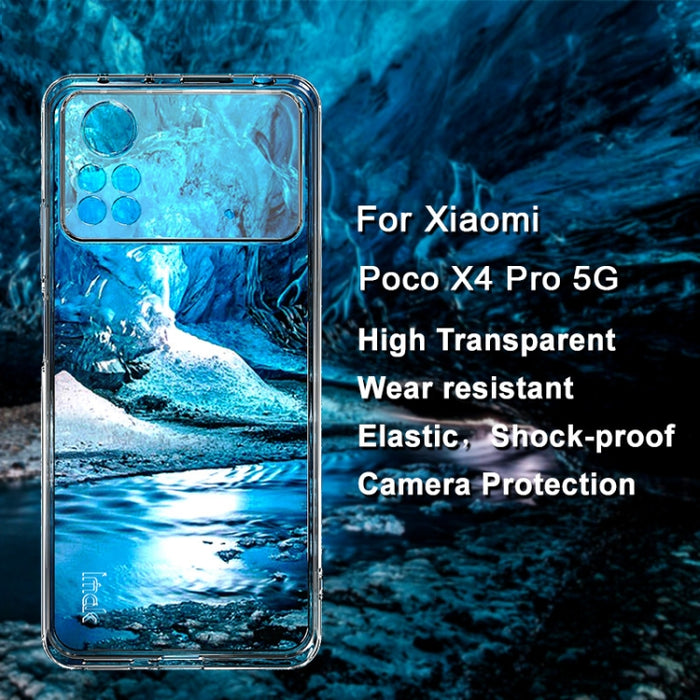 Estuche para teléfono de TPU transparente de la serie IMAK UX-5, For OnePlus Nord CE 2 5G, For Xiaomi Poco M4 Pro 4G Global, For Xiaomi Poco X4 Pro 5G Global, For ZTE nubia Z40 Pro 5G