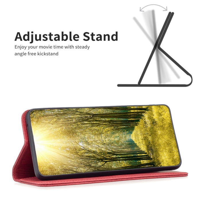 Estuche de teléfono de cuero antirrobo con bloqueo RFID magnético, For OnePlus 10 Pro 5G, For OPPO Realme GT Neo3, For Google Pixel 7 5G, For Xiaomi Redmi 10 5G / Note 11E, For Xiaomi Redmi 10C