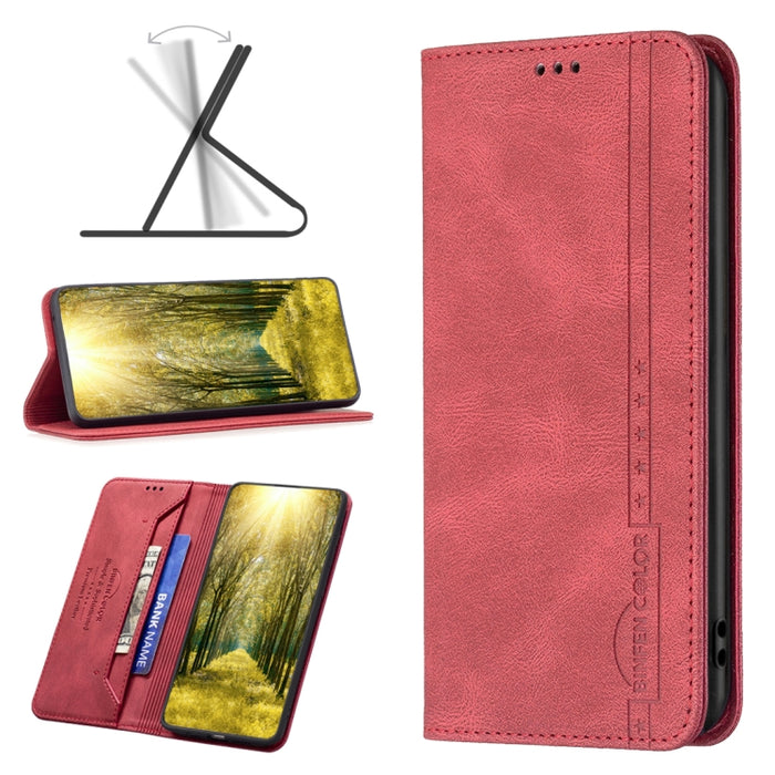 Estuche de teléfono de cuero antirrobo con bloqueo RFID magnético, For OnePlus 10 Pro 5G, For OPPO Realme GT Neo3, For Google Pixel 7 5G, For Xiaomi Redmi 10 5G / Note 11E, For Xiaomi Redmi 10C