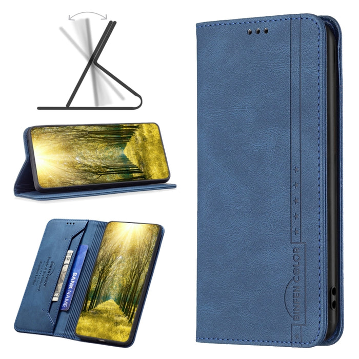 Estuche de teléfono de cuero antirrobo con bloqueo RFID magnético, For OnePlus 10 Pro 5G, For OPPO Realme GT Neo3, For Google Pixel 7 5G, For Xiaomi Redmi 10 5G / Note 11E, For Xiaomi Redmi 10C