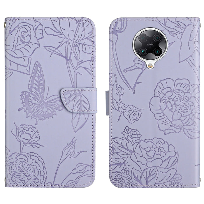 Skin Feel Butterfly Peony Estuche para teléfono de cuero en relieve, For Xiaomi Redmi 8 / 8A, For Xiaomi Redmi 9, For Xiaomi Redmi 9A, For Xiaomi Redmi 9C, For Xiaomi Redmi 10 4G, For Xiaomi Redmi 10 5G / Note 11E, For Xiaomi Redmi 10C                 ...